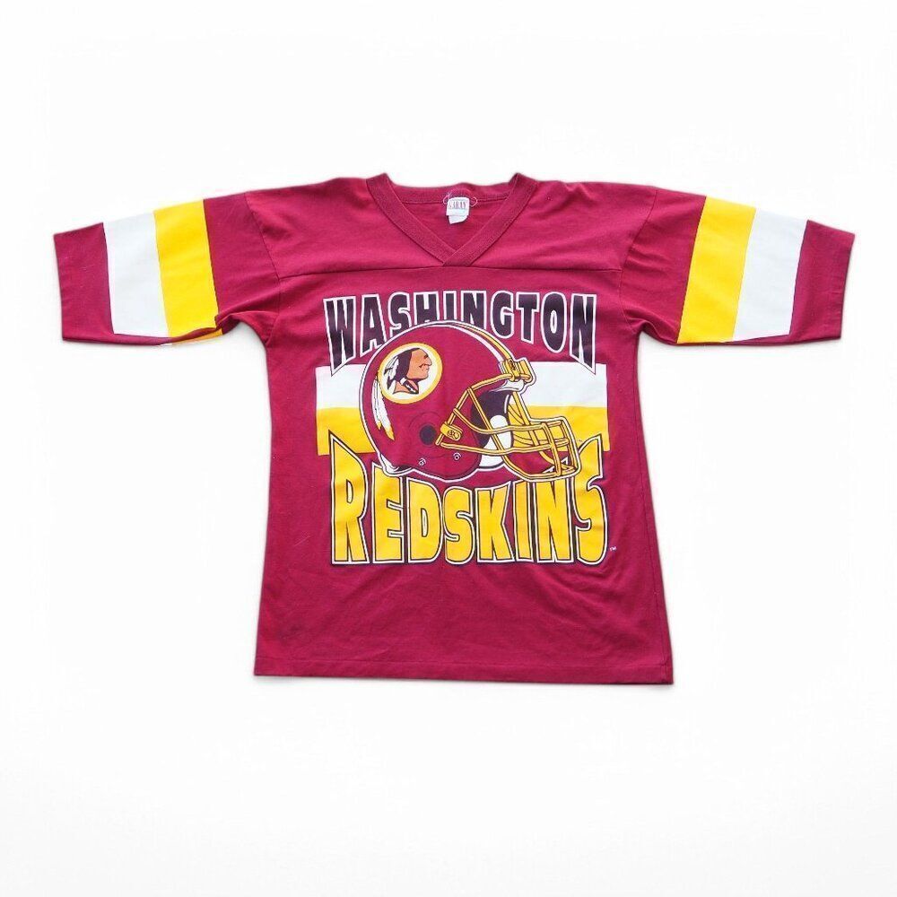Garan‎ Vintage 80s Washington Redskins Commanders NFL Football Jersey Shirt M